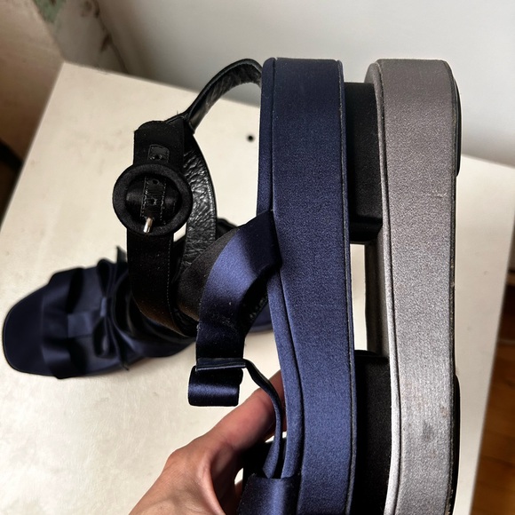 Prada SS13 Runway Geisha Shoes Sz 40.5 - Picture 6 of 9